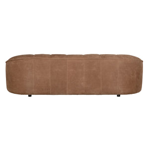 Amadeus Full Grain Leather Sofa with Hardwood Frame for Spacious Living Rooms