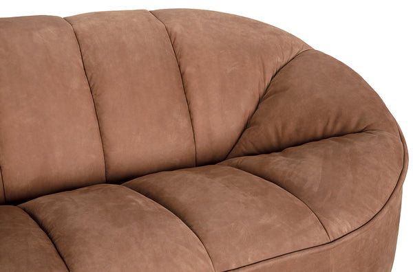 Amadeus Full Grain Leather Sofa with Hardwood Frame for Spacious Living Rooms