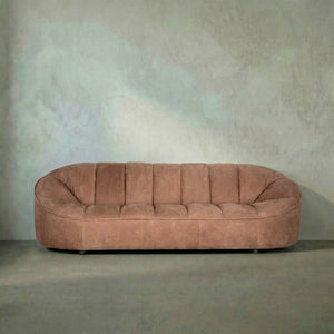 Amadeus Full Grain Leather Sofa with Hardwood Frame for Spacious Living Rooms