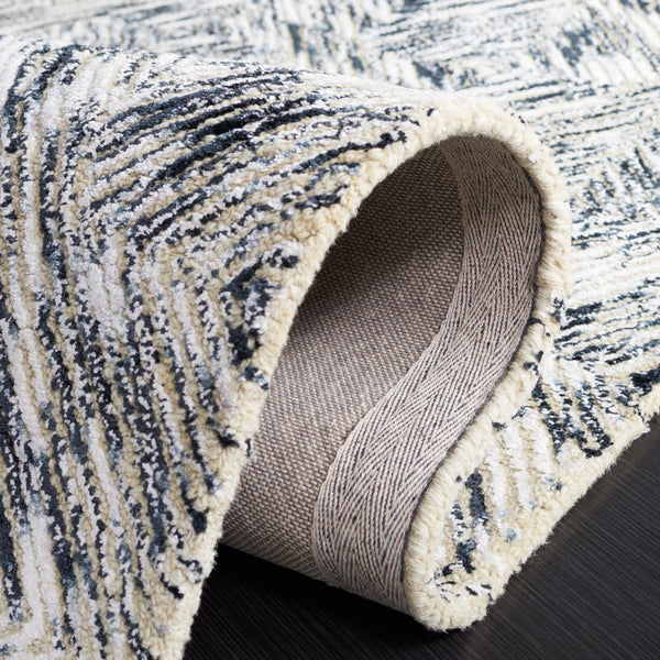 Safavieh Soho Luxurious Area Rug - Elegant Viscose, Wool, And Cotton Blend For Chic Home Décor Solutions Ivory ,Green 50% Viscose,30% Wool,20% Cotton Soh125y-6sq