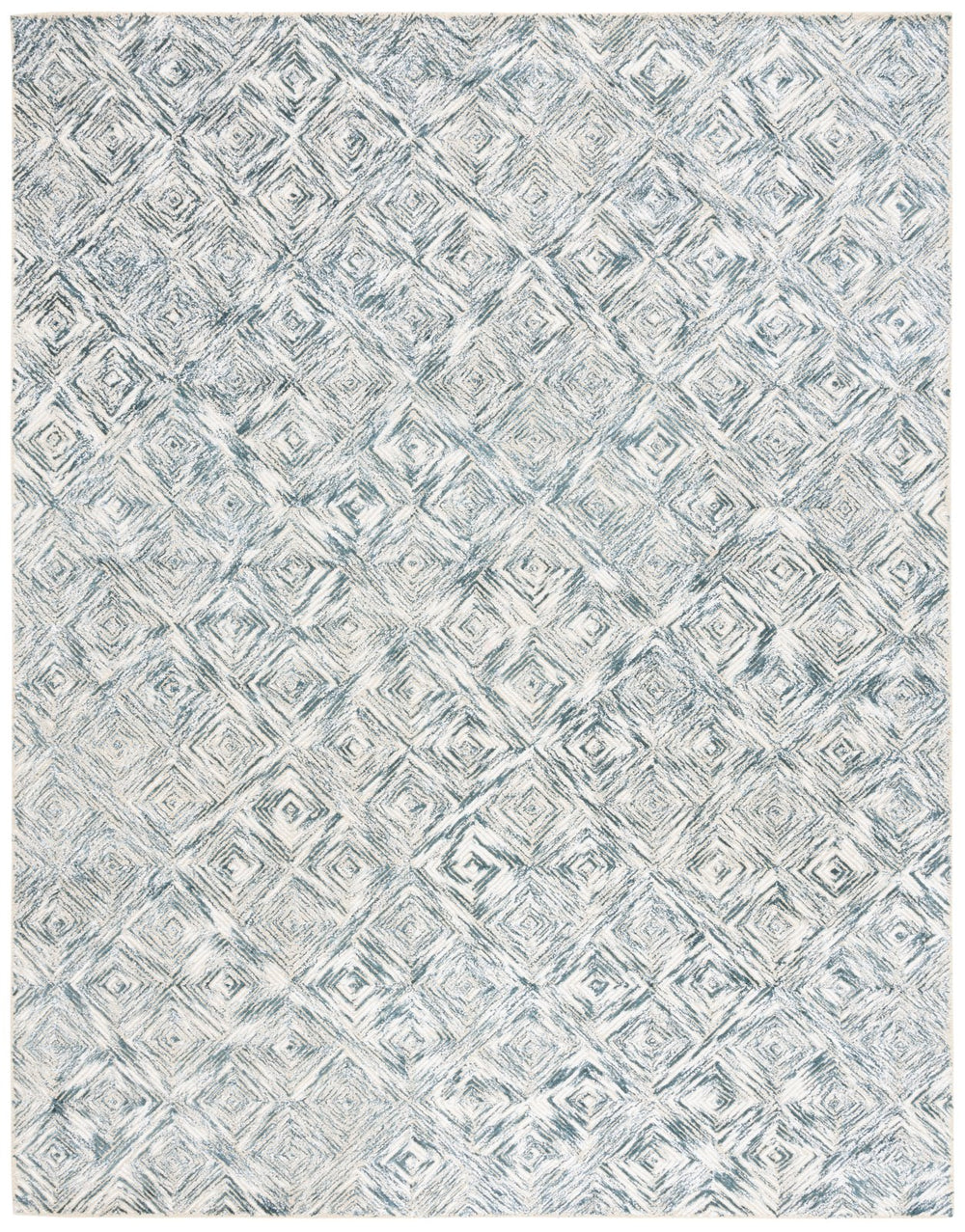 Safavieh Soho Luxurious Area Rug - Elegant Viscose, Wool, And Cotton Blend For Chic Home Décor Solutions Ivory ,Green 50% Viscose,30% Wool,20% Cotton Soh125y-6sq