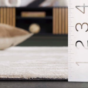 Safavieh Soho Hand-Tufted Wool Viscose Runner Rug with Geometric Relief for Hallways 4'-0" x 6'-0" SOH177A-4