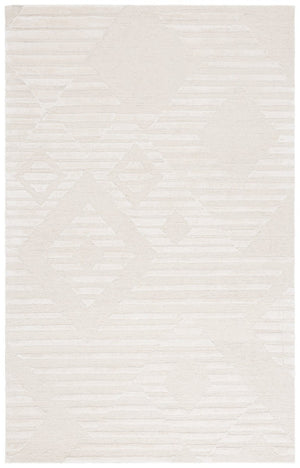 Safavieh Soho Hand-Tufted Wool Viscose Runner Rug with Geometric Relief for Hallways 6'-0" x 9'-0" SOH177A-6