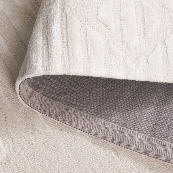 Safavieh Soho Hand-Tufted Wool Viscose Runner Rug with Geometric Relief for Hallways 6'-0" x 9'-0" SOH177A-6