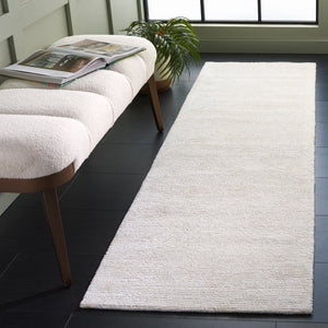 Safavieh Soho Hand Tufted Viscose Wool Runner Rug Plush Ivory Hallway Accent Artisan Made SOH178A-28