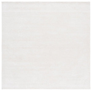 Safavieh Soho Hand Tufted Square Area Rug Viscose Wool Blend Solid Ivory for Living Rooms SOH178A-6SQ