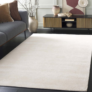 Safavieh Soho Hand Tufted Viscose Wool Ivory Area Rug Plush Minimalist Living Room Accent SOH178A-6