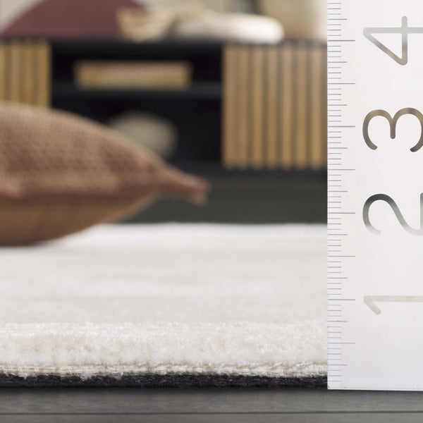 Safavieh Soho Hand Tufted Viscose Wool Ivory Area Rug Plush Artisan Weave for Living Rooms SOH178A-8