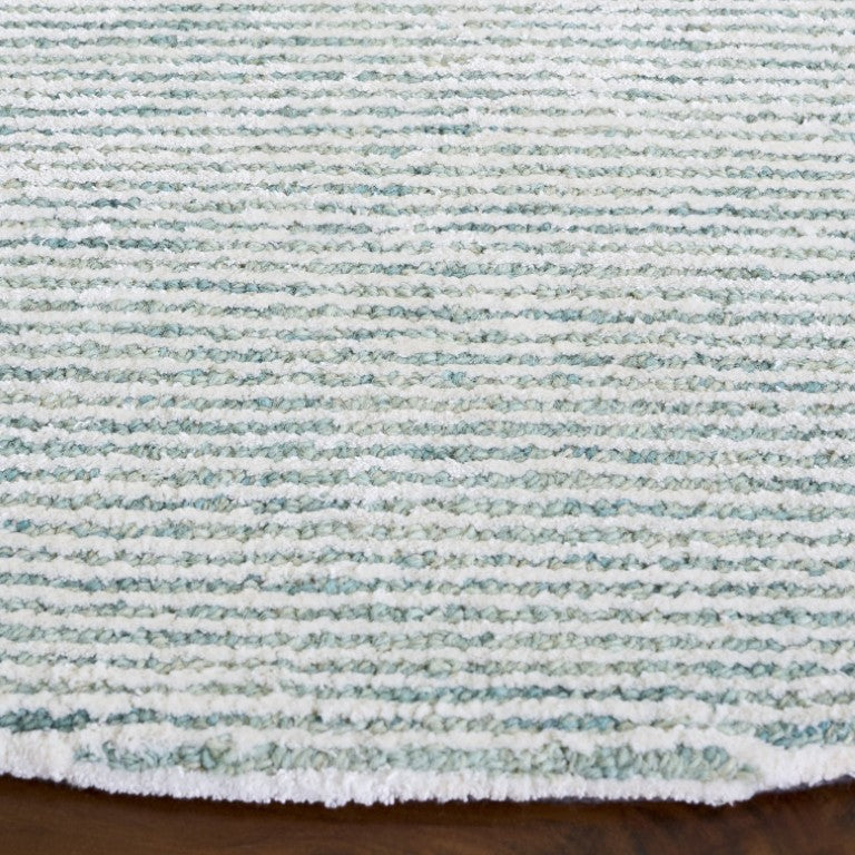 Safavieh Soho Hand Tufted Round Rug Viscose Wool Blend Bohemian Coastal Bedroom Accent SOH178J-6R