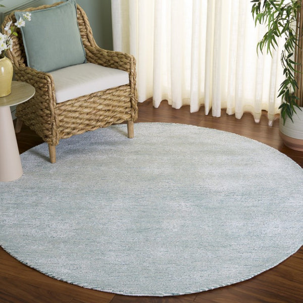 Safavieh Soho Hand Tufted Round Rug Viscose Wool Blend Bohemian Coastal Bedroom Accent SOH178J-6R