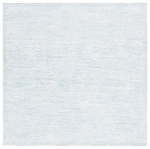 Safavieh Soho Hand Tufted Viscose Wool Area Rug Ivory Turquoise Artisan Square Living Room SOH178J-6SQ