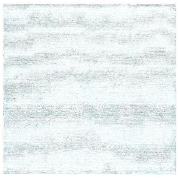 Safavieh Soho Hand Tufted Viscose Wool Area Rug Ivory Turquoise Artisan Square Living Room SOH178J-6SQ