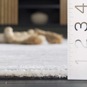 Safavieh Soho Hand Tufted Wool Viscose Accent Rug Coastal Linear Pattern for Living Spaces SOH178M-3