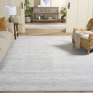 Safavieh Soho Hand-Tufted Wool Viscose Area Rug Soft Blue Ivory Gradient for Living Room SOH178M-8