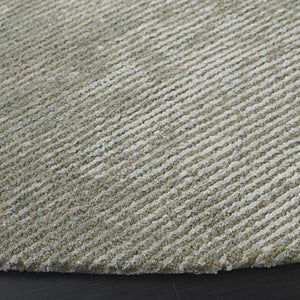 Safavieh Soho Hand Tufted Round Area Rug Viscose Wool Blend Green Watercolor Living Room SOH178Y-6R