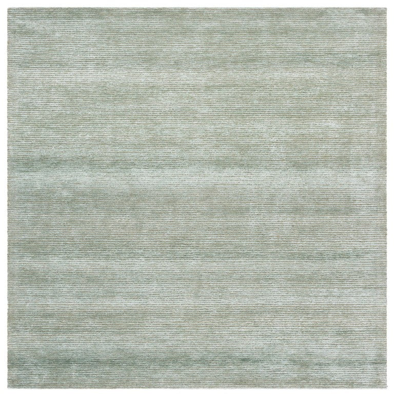 Safavieh Soho Hand Tufted Gradient Green Viscose Wool Square Rug for Bedroom or Living Room SOH178Y-6SQ