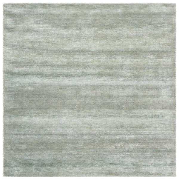 Safavieh Soho Hand Tufted Gradient Green Viscose Wool Square Rug for Bedroom or Living Room SOH178Y-6SQ