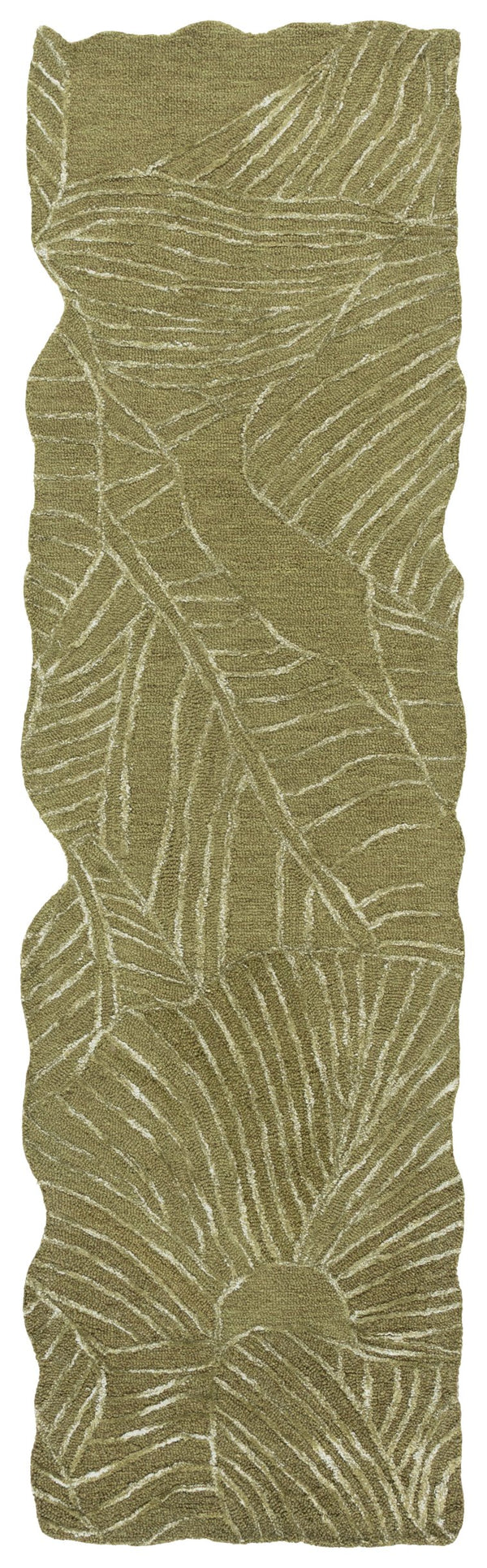 Safavieh Soho Hand-Tufted Green Area Rug — Modern Viscose-Wool Blend, Low-Profile Softness & Subtle Sheen 5'-0" x 8'-0" SOH183Y-5
