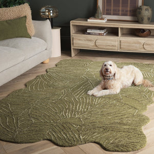 Safavieh Soho Hand Tufted Viscose Wool Blend Area Rug Soft Green Artisan Accent for Living Rooms 6'-0" x 9'-0" SOH183Y-6