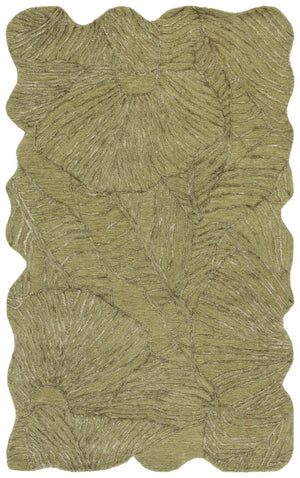 Safavieh Soho Hand Tufted Viscose Wool Blend Area Rug Soft Green Artisan Accent for Living Rooms 6'-0" x 9'-0" SOH183Y-6