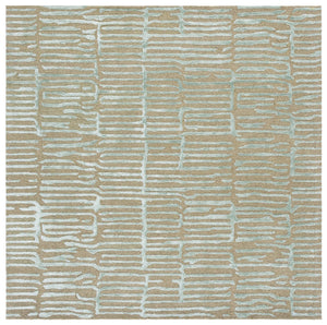 Safavieh Soho Hand-Tufted Green Brown Rug For Small Spaces — Low Pile, Viscose/Wool Blend, Contemporary Style 4'-0" x 6'-0" SOH184Y-4