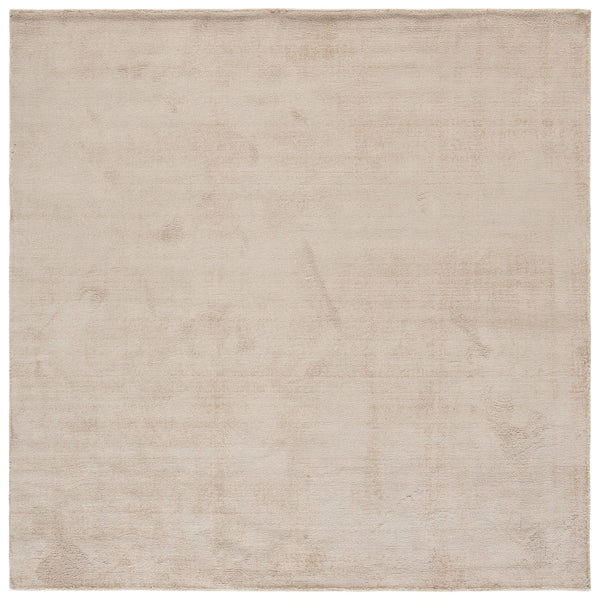 Safavieh Soho Ivory Beige Low-Pile Rug — Minimalist Viscose-Cotton Blend, Silky Texture, Durable Machine-Woven Elegance 8'-0" x 10'-0" SOH201A-8
