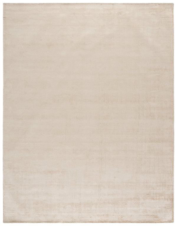 Safavieh Soho Ivory Beige Area Rug - Modern Low-Profile 3/8" Viscose-Cotton Blend, Machine-Woven Elegance For Any Room 4'-0" x 6'-0" SOH201A-4
