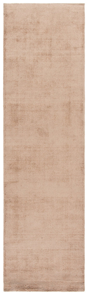 Safavieh Soho Elegant Beige Gold Area Rug — Low-Profile Viscose-Cotton Sheen, Machine Woven, Timeless Minimalist Charm 6'-0" x 6'-0" SOH201B-6SQ