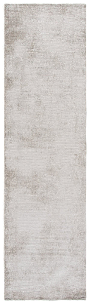 Safavieh Soho Modern Silver Grey Rug – Machine Woven 8X10 Large Low-Pile Viscose-Cotton Blend, Elegant Anchor 8'-0" x 10'-0" SOH201F-8