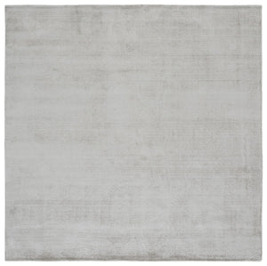 Safavieh Soho Silver Grey Area Rug — 5X8 Medium Rectangle, Low Pile Viscose-Cotton Blend With Subtle Sheen 6'-0" x 9'-0" SOH201F-6