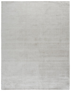 Safavieh Soho Round Silver Grey Area Rug — Low-Profile Silky Viscose-Cotton Blend, Machine-Woven Elegance 6'-0" x 6'-0" SOH201F-6R