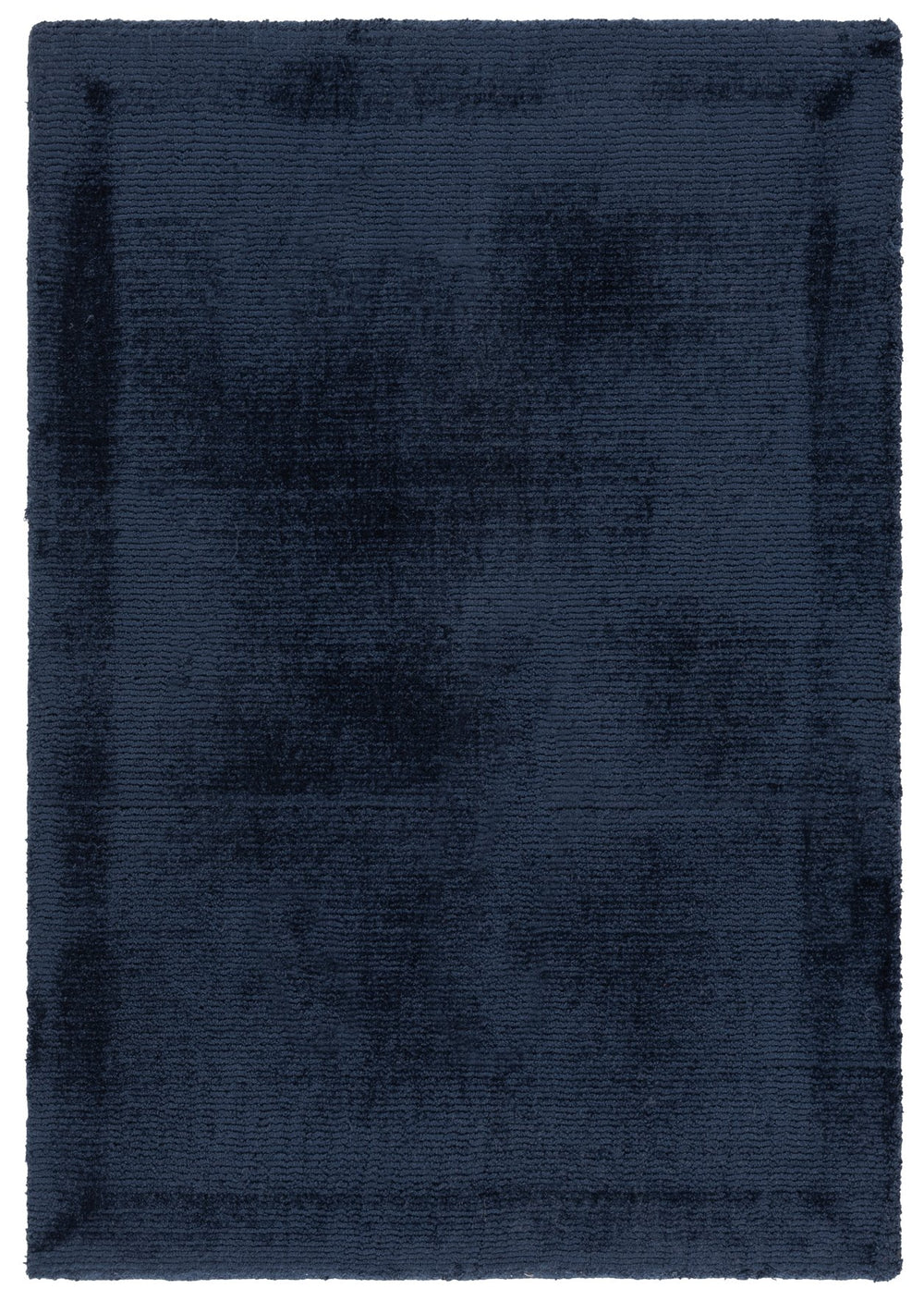 Safavieh Soho Navy Blue Area Rug — Machine-Woven Viscose-Cotton Blend, Low Pile Durability & Subtle Sheen 8'-0" x 10'-0" SOH201N-8