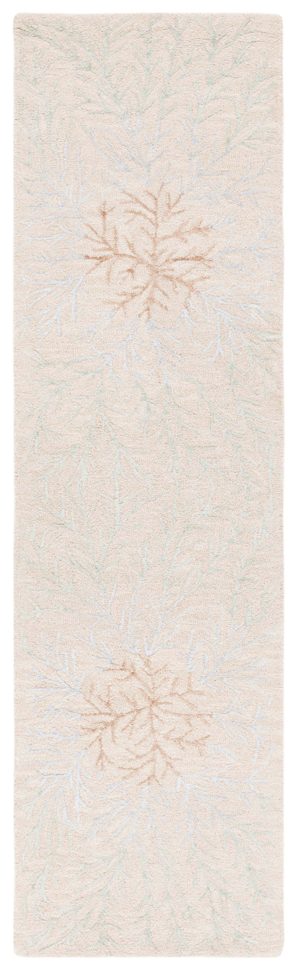Safavieh Soho 257 Hand Tufted Floral Rug Beige / Grey 8' x 10'