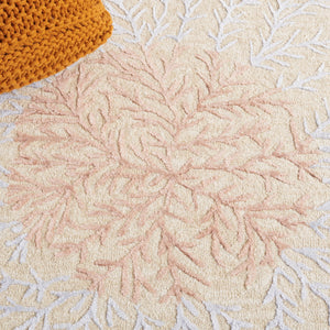 Safavieh Soho 257 SOH257 Hand Tufted Floral Rug Beige / Grey SOH257B-5