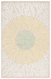 Safavieh Soho 257 SOH257 Hand Tufted Floral Rug Beige / Yellow SOH257D-5