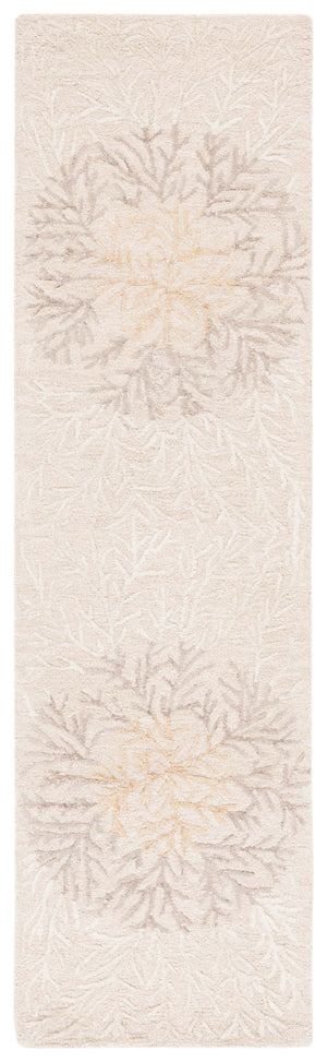 Safavieh Soho 257 Hand Tufted Floral Rug Beige / Brown 8' x 10'
