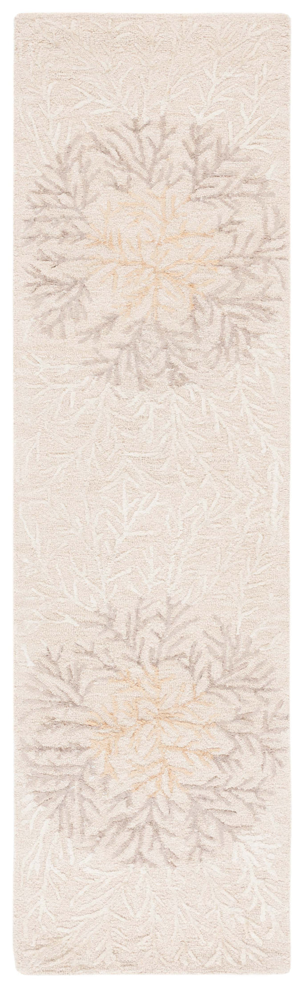 Safavieh Soho 257 Hand Tufted Floral Rug Beige / Brown 8' x 10'