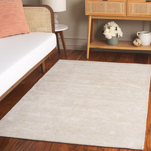 Safavieh Soho Hand-Tufted Beige Area Rug With Viscose-Wool-Cotton Blend, Low Pile Elegance For Any Room 4'-0" x 6'-0" SOH575B-4