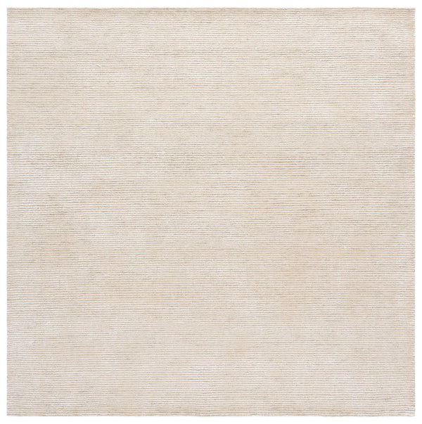 Safavieh Soho Hand-Tufted Beige Rug — Low-Profile Viscose/Wool/Cotton Blend, Soft Durable Neutral Accent 6'-0" x 9'-0" SOH575B-6
