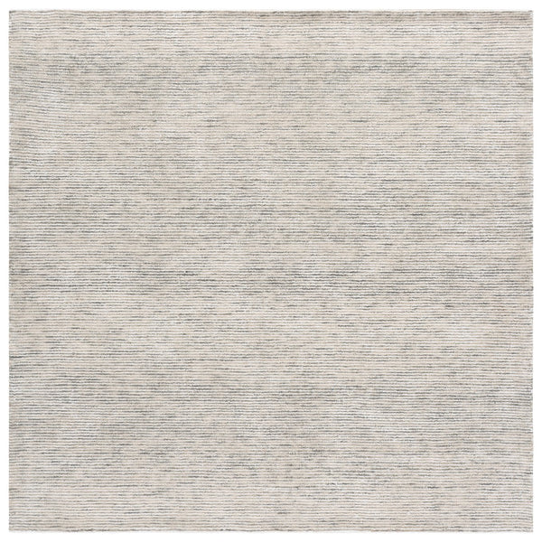 Safavieh Soho Hand-Tufted Round Grey Area Rug — Subtle Gradient, Silky Viscose Sheen With Wool Durability 6'-0" x 6'-0" SOH575F-6R