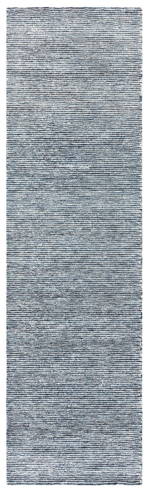 Safavieh Soho Hand-Tufted Navy Area Rug — Scandinavian Modern Low-Pile Viscose-Wool Blend For Durable Style 4'-0" x 6'-0" SOH575N-4