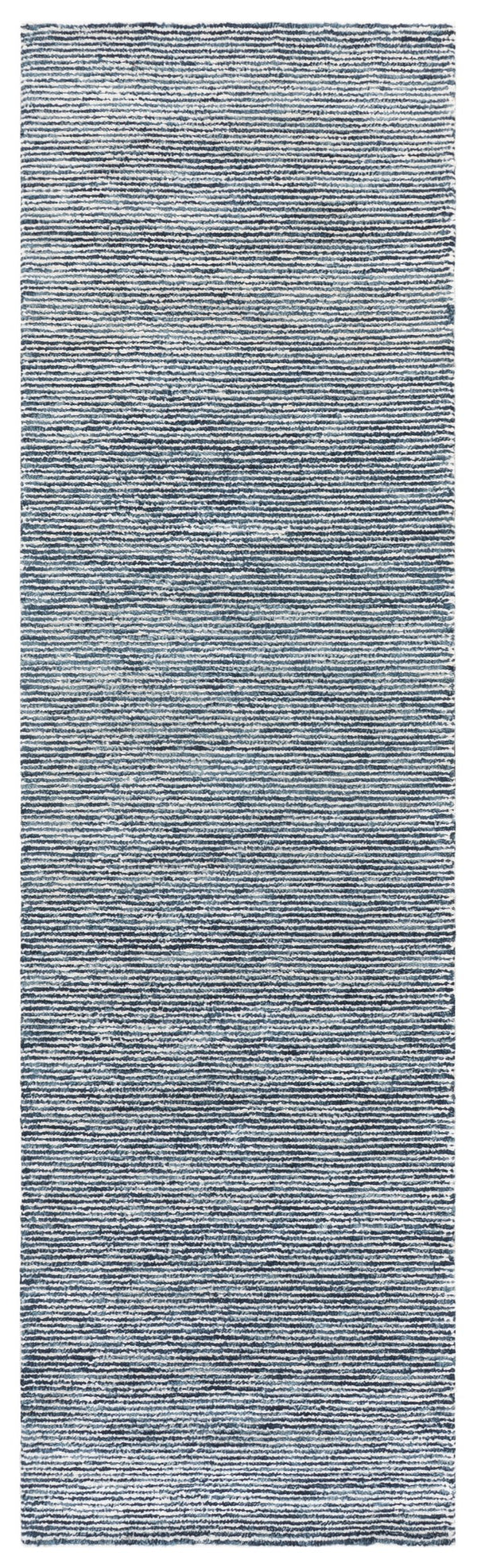 Safavieh Soho Hand-Tufted Round Rug In Deep Navy — Low-Profile Luxe Blend Of Viscose, Wool & Cotton (6 Ft) 6'-0" x 6'-0" SOH575N-6R
