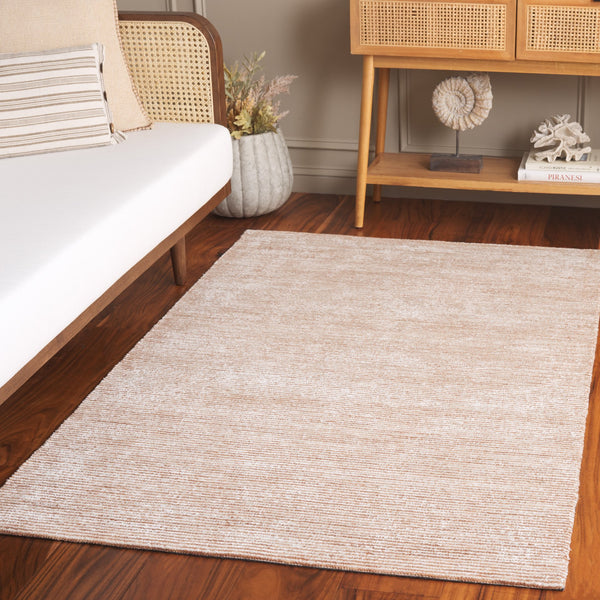 Safavieh Soho Hand-Tufted Rust Area Rug — Scandinavian-Inspired, Low-Profile Viscose-Wool Blend For Cozy Modern Spaces 4'-0" x 6'-0" SOH575P-4