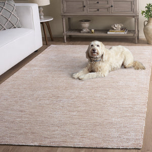 Safavieh Soho Hand-Tufted Rust Area Rug — Low Pile Luxury With Subtle Linear Striations, Viscose-Wool-Cotton Blend 9'-0" x 12'-0" SOH575P-9