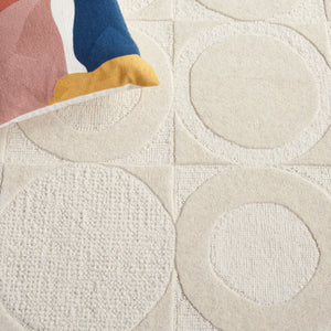 Safavieh Soho 625 Hand Tufted Contemporary Rug Beige / Ivory 4' x 6'