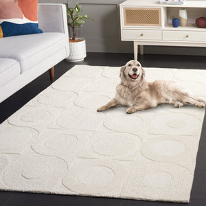 Safavieh Soho 625 Hand Tufted Contemporary Rug Beige / Ivory 5' x 8'