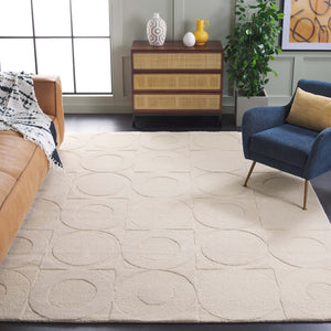 Safavieh Soho 625 Hand Tufted Contemporary Rug Beige / Ivory 8' x 10'