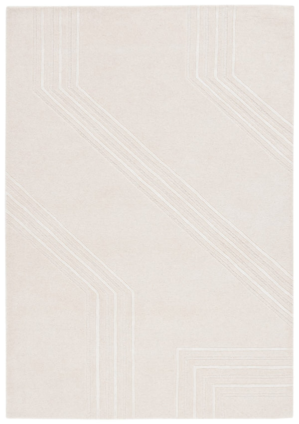 Safavieh Soho 626 Hand Tufted Contemporary Rug Beige / Ivory 5' x 8'