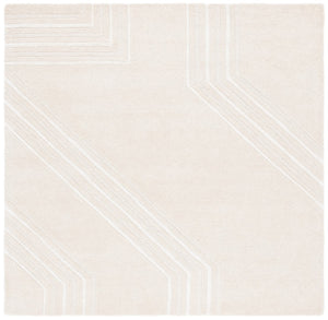 Safavieh Soho 626 Hand Tufted Contemporary Rug Beige / Ivory 6' x 6' Square