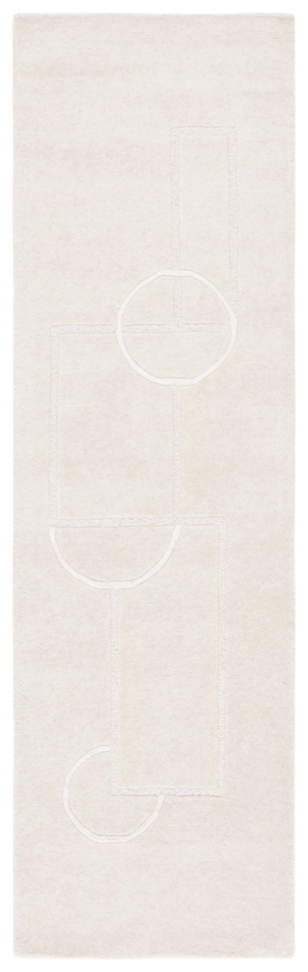 Safavieh Soho 627 Hand Tufted Contemporary Rug Beige / Ivory 4' x 6'